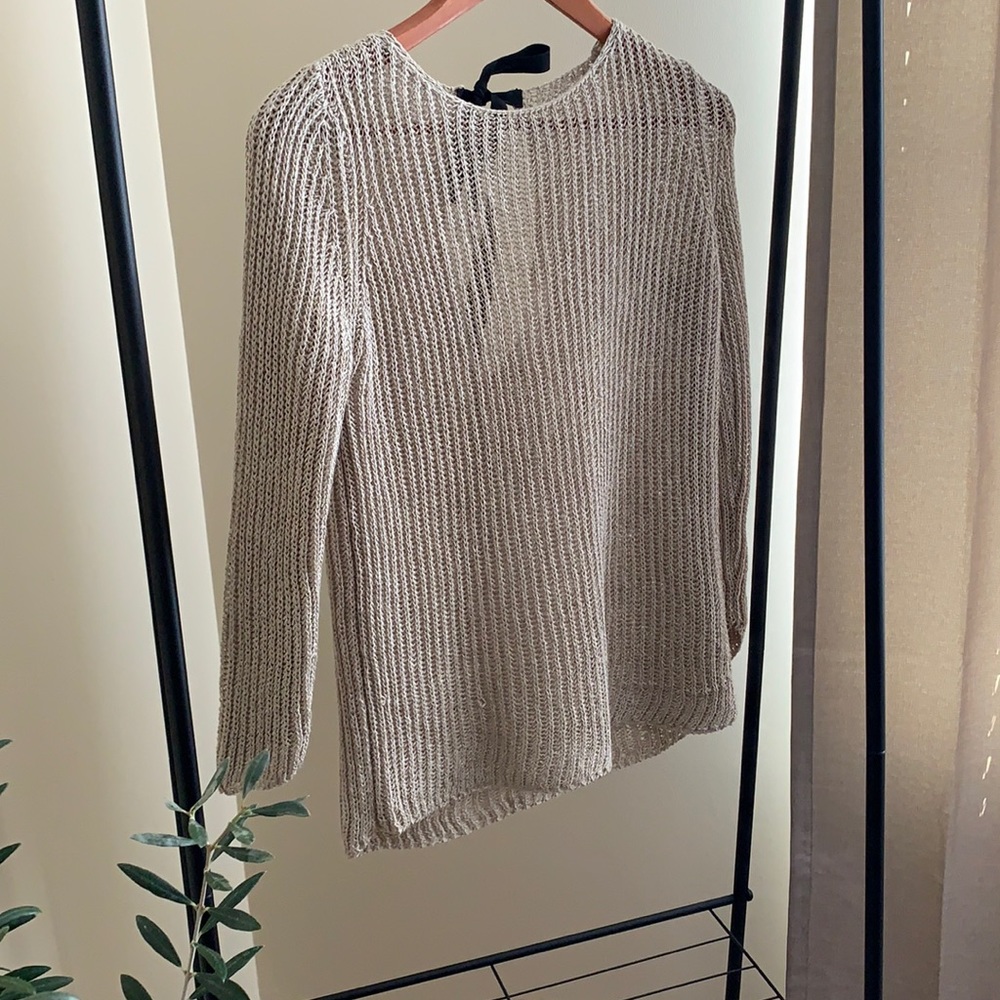 Zara knit blouse